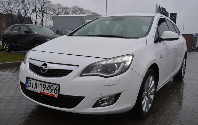 Opel Astra cena 20900 przebieg: 264000, rok produkcji 2011 z Tarnowskie Góry małe 172